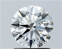 Diamante Natural 1.01 quilates, Redondo , Color I, claridad SI1 y certificado GIA