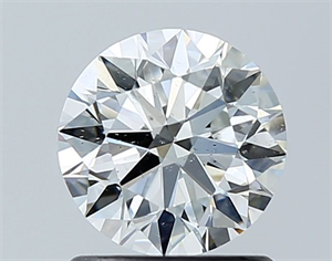 Foto Diamante Natural 1.01 quilates, Redondo , Color I, claridad SI1 y certificado GIA de