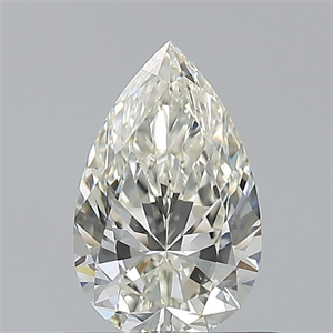 Picture of Natural Diamond 0.70 Carats, Pear with  Cut, H Color, VS2 Clarity and Certified by IGI
