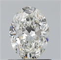 Diamante Natural 0.80 quilates, Ovalado , Color I, claridad VVS1 y certificado GIA