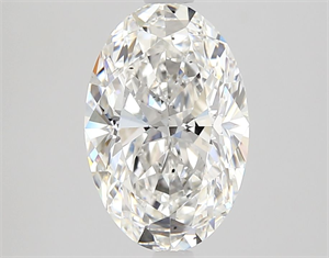 Picture of Natural Diamond 2.02 Carats, Oval with  Cut, F Color, SI1 Clarity and Certified by GIA