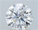 Diamante Natural 0.70 quilates, Redondo , Color D, claridad SI1 y certificado GIA