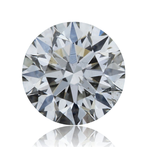 Foto Diamante Natural 0.52 quilates, Redondo , Color H, claridad SI2 y certificado GIA de