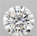 Lab Grown Diamond 1.06 Carats, Round with Ideal Cut, D Color, VVS1 Clarity and Certified by IGI