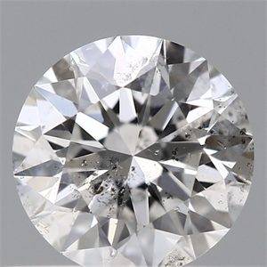 Picture of Natural Diamond 0.42 Carats, Round with Excellent Cut, G Color, I1 Clarity and Certified by GIA