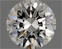 Diamante Natural 0.51 quilates, Redondo , Color I, claridad VS2 y certificado GIA