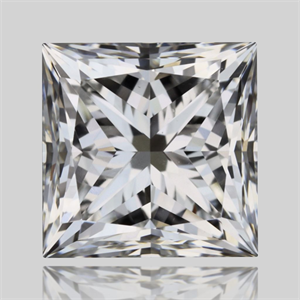 Picture of Natural Diamond 1.01 Carats, Princess with  Cut, G Color, VS1 Clarity and Certified by GIA