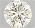 Diamante Natural 1.00 quilates, Redondo , Color N, claridad VVS2 y certificado GIA