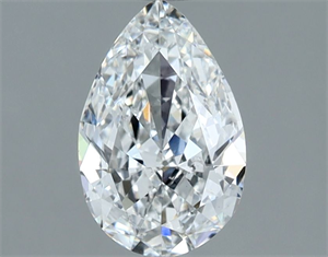 Picture of Natural Diamond 1.00 Carats, Pear with  Cut, E Color, SI2 Clarity and Certified by GIA