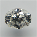 Natural Diamond 0.25 Carats, Oval with  Cut, E Color, I1 Clarity and Certified by GIA