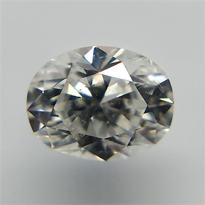 Picture of Natural Diamond 0.25 Carats, Oval with  Cut, E Color, I1 Clarity and Certified by GIA