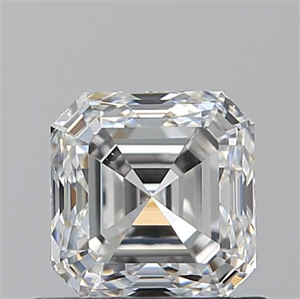 Picture of Natural Diamond 0.90 Carats, Asscher with  Cut, F Color, VS2 Clarity and Certified by GIA