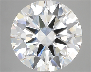 Picture of Lab Grown Diamond 9.08 Carats, Round with Excellent Cut, E Color, VVS2 Clarity and Certified by IGI