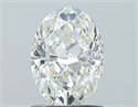 Diamante Natural 1.21 quilates, Ovalado , Color G, claridad SI2 y certificado GIA