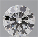 Lab Grown Diamond 3.51 Carats, Round with Ideal Cut, F Color, VS1 Clarity and Certified by IGI