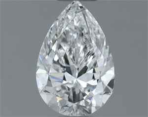 Foto Diamante Natural 0.50 quilates, De pera , Color E, claridad VS1 y certificado GIA de