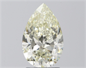 Natural Diamond 2.11 Carats, Pear with  Cut, K Color, SI1 Clarity and Certified by IGI