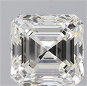 Natural Diamond 1.50 Carats, Asscher with  Cut, H Color, VS2 Clarity and Certified by GIA