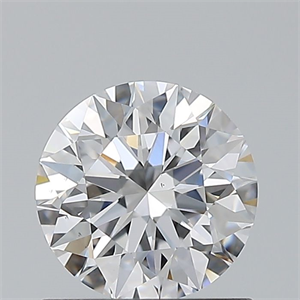 Picture of Natural Diamond 0.86 Carats, Round with Excellent Cut, D Color, VS2 Clarity and Certified by GIA