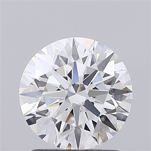 Picture of Lab Grown Diamond 1.51 Carats, Round with Ideal Cut, D Color, VVS2 Clarity and Certified by IGI