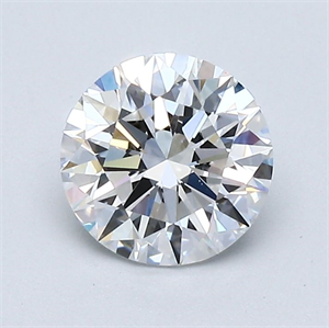 Foto Diamante Natural 1.05 quilates, Redondo , Color D, claridad VVS1 y certificado GIA de
