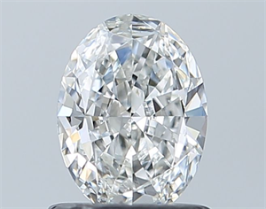 Picture of Natural Diamond 0.70 Carats, Oval with  Cut, F Color, VS1 Clarity and Certified by GIA