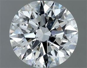 Foto Diamante Natural 0.78 quilates, Redondo , Color G, claridad SI2 y certificado GIA de