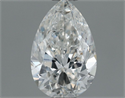 Diamante Natural 0.70 quilates, De pera , Color H, claridad I1 y certificado GIA