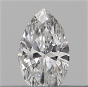 Natural Diamond 0.11 Carats, Marquise with  Cut, D Color, SI1 Clarity and Certified by IGI