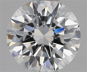 Picture of Lab Grown Diamond 1.04 Carats, Round with Excellent Cut, D Color, VVS2 Clarity and Certified by IGI