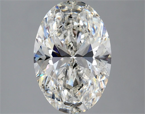 Picture of Natural Diamond 2.50 Carats, Oval with  Cut, G Color, SI2 Clarity and Certified by GIA