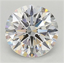 Lab Grown Diamond 2.35 Carats, Round with Excellent Cut, E Color, VS1 Clarity and Certified by GIA