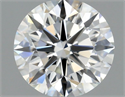 Diamante Natural 0.54 quilates, Redondo , Color H, claridad VVS2 y certificado GIA