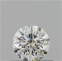 Diamante Natural 0.42 quilates, Redondo , Color G, claridad IF y certificado GIA