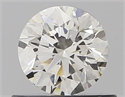 Natural Diamond 0.50 Carats, Round with Excellent Cut, I Color, VS1 Clarity and Certified by GIA