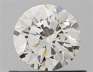Picture of Natural Diamond 0.50 Carats, Round with Excellent Cut, I Color, VS1 Clarity and Certified by GIA