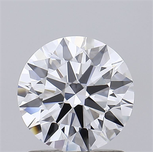 Picture of Lab Grown Diamond 1.24 Carats, Round with Ideal Cut, D Color, VVS2 Clarity and Certified by IGI