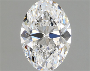 Picture of Natural Diamond 0.70 Carats, Oval with  Cut, D Color, VVS2 Clarity and Certified by GIA