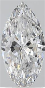 Picture of Natural Diamond 1.50 Carats, Marquise with  Cut, D Color, SI2 Clarity and Certified by GIA