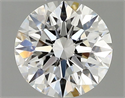 Diamante Natural 0.42 quilates, Redondo , Color F, claridad VVS1 y certificado GIA