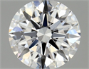 Natural Diamond 0.47 Carats, Round with Excellent Cut, D Color, VS1 Clarity and Certified by GIA