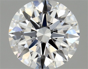 Picture of Natural Diamond 0.47 Carats, Round with Excellent Cut, D Color, VS1 Clarity and Certified by GIA