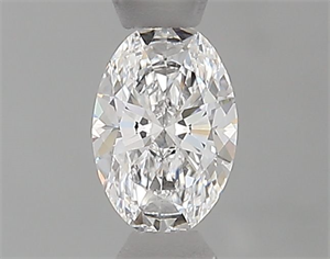 Foto Diamante Natural 0.41 quilates, Ovalado , Color D, claridad VS1 y certificado GIA de