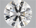 Lab Grown Diamond 7.01 Carats, Round with Excellent Cut, H Color, VS1 Clarity and Certified by IGI