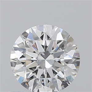 Picture of Natural Diamond 0.50 Carats, Round with Excellent Cut, D Color, SI1 Clarity and Certified by GIA