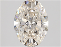 Natural Diamond 1.54 Carats, Oval with  Cut, J Color, VS1 Clarity and Certified by GIA