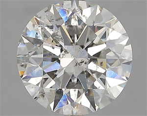 Picture of Natural Diamond 2.12 Carats, Round with Excellent Cut, G Color, SI2 Clarity and Certified by IGI