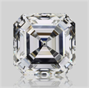 Natural Diamond 1.50 Carats, Asscher with  Cut, H Color, VVS1 Clarity and Certified by GIA