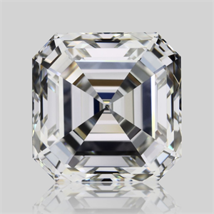 Picture of Natural Diamond 1.50 Carats, Asscher with  Cut, H Color, VVS1 Clarity and Certified by GIA