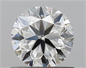 Natural Diamond 0.70 Carats, Round with Very Good Cut, I Color, VS1 Clarity and Certified by GIA